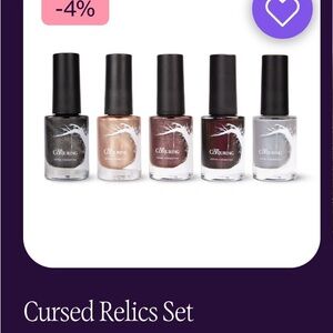 The Conjuring Nail Polish Set by Lethal Cosmetics